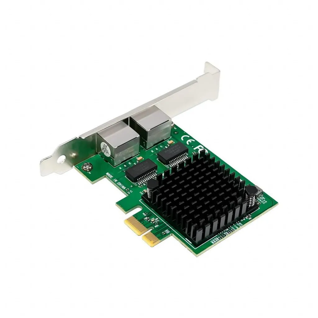 Microconnect I226-T2 netwerkkaart 2.5G dual RJ45 PCIe