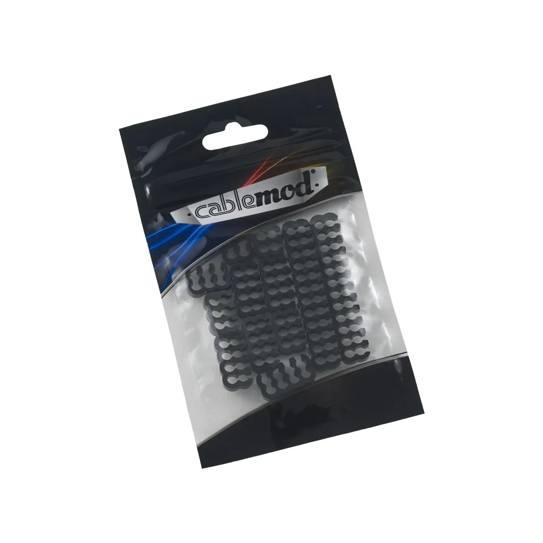CableMod PRO Cable Comb Kit kabelkammen zwart 12-delig