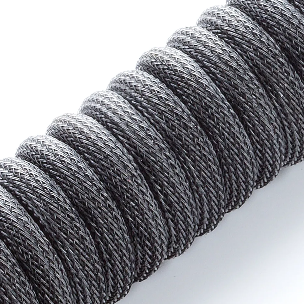 CableMod Pro spiraaltoetsenbordkabel 150cm carbon grijs USB-C