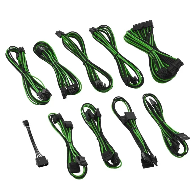 CableMod CM-Series ModFlex kabelset Cooler Master zwart-groen