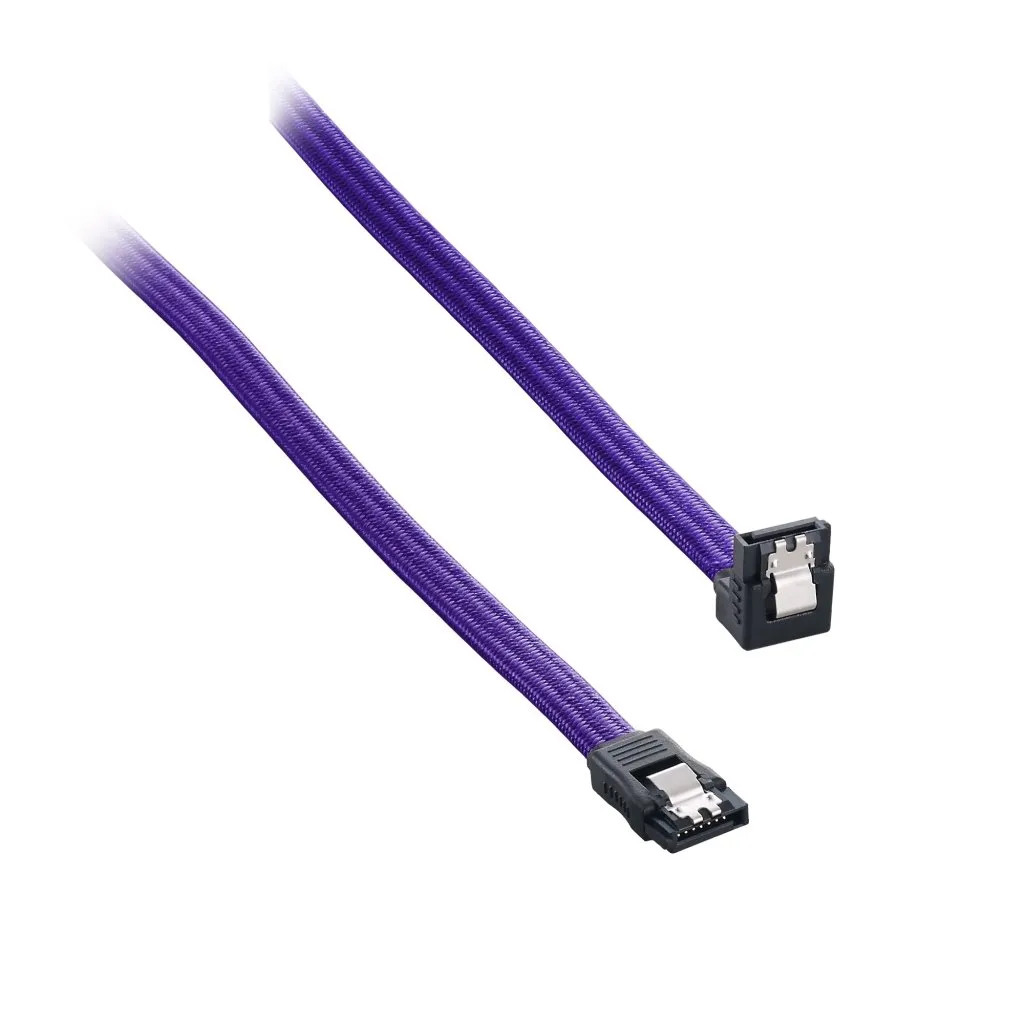 CableMod ModFlex SATA 3 kabel haaks 30cm paars