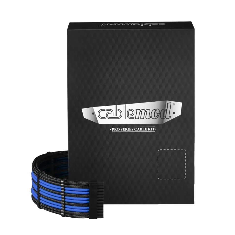 CableMod E-Series Pro ModMesh kabelset EVGA zwart-blauw