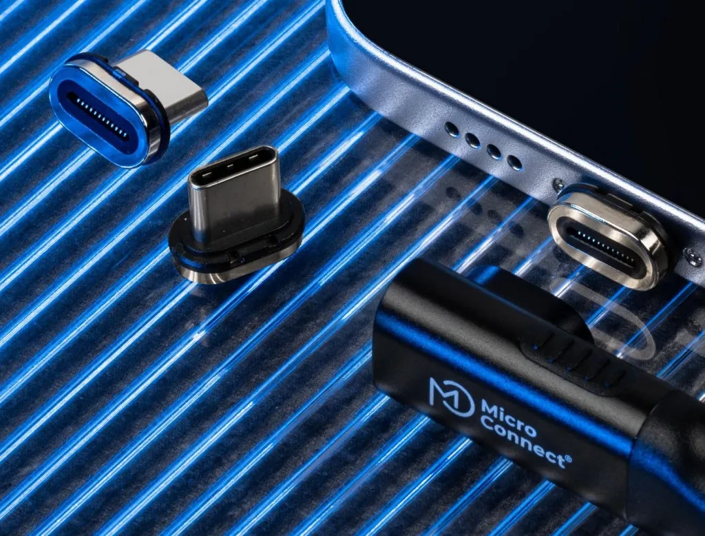 Microconnect Premium USB4 magnetische plug 2 stuks 40Gbps
