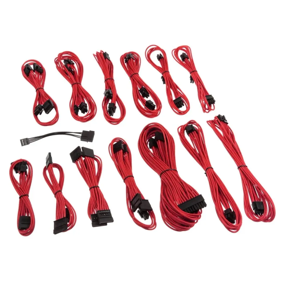 CableMod SE-Series ModFlex kabelset rood voor Seasonic ASUS