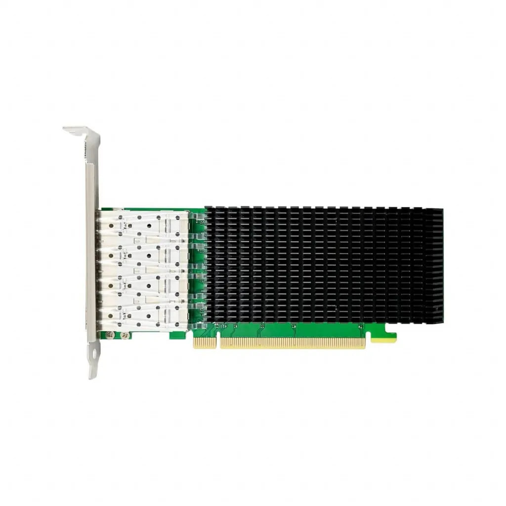Microconnect E810-XXVDA4 netwerkkaart quad 25GbE SFP28
