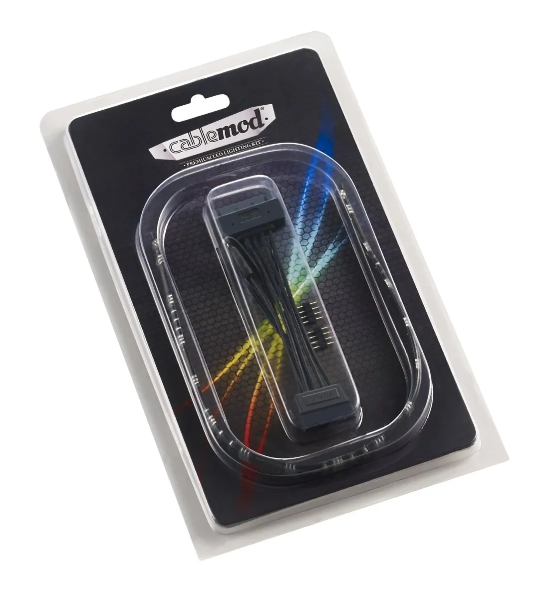 CableMod WideBeam ledstrip 30cm blauw magnetisch