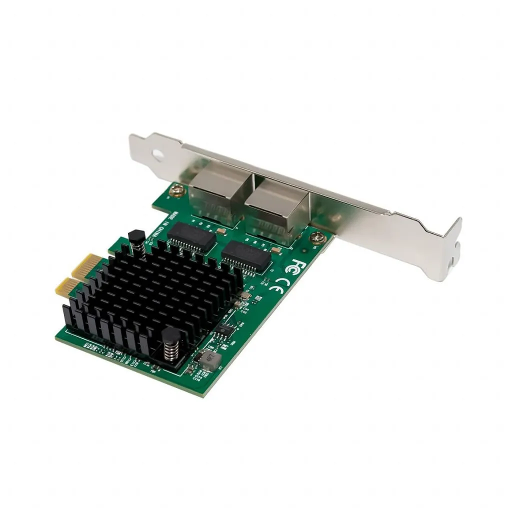 Microconnect I225-T2 netwerkkaart 2x 2.5G RJ45