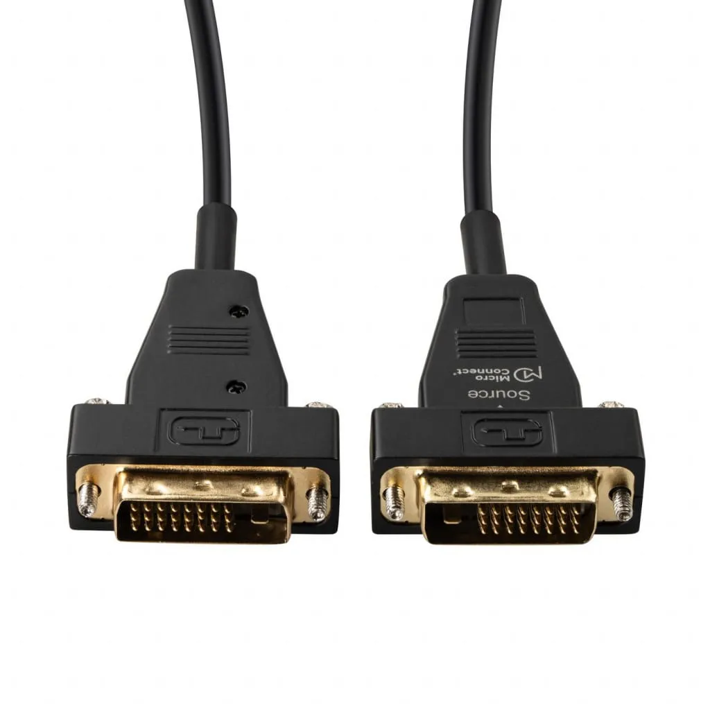 Microconnect Premium DVI-D Glasvezelkabel 4K 40m
