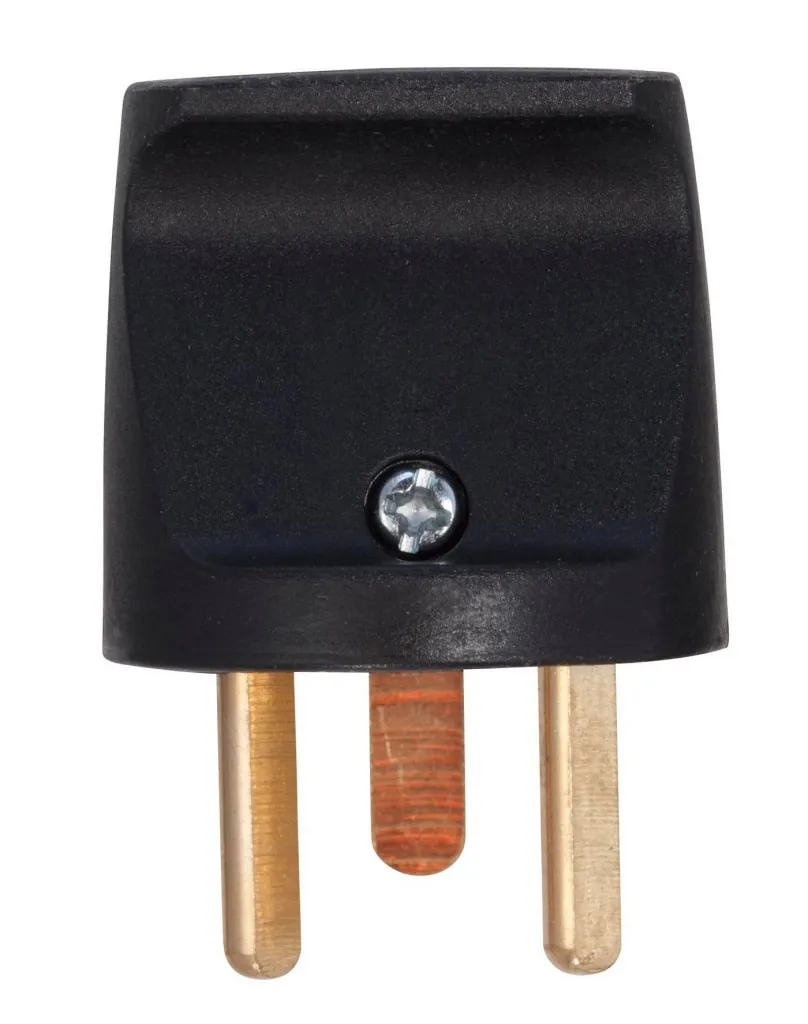 Microconnect EDB Stekker zwart contrastekker