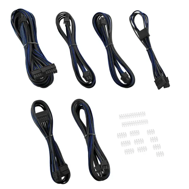 CableMod C-Series ModFlex Essentials kabelset zwart-blauw
