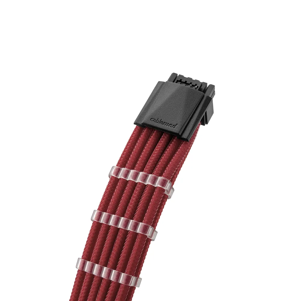 CableMod RT-Series Pro ModMesh 12VHPWR kabel 60cm blood red
