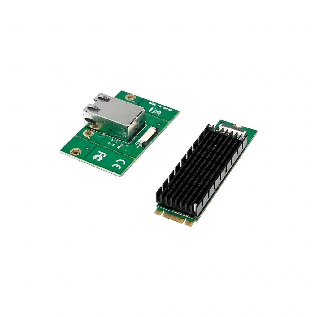 Microconnect PCIe M.2 B+M AQC107 netwerkkaart 10G