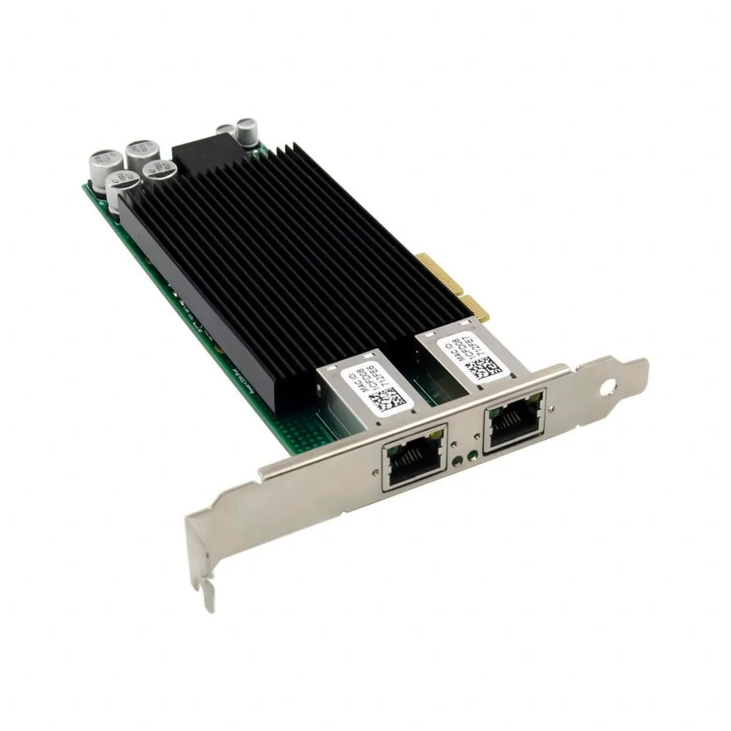 Microconnect 82576EB netwerkkaart dual 1GbE PoE PCIe x4