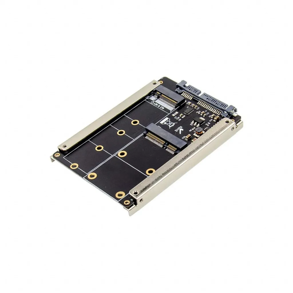 Microconnect SATA naar M.2/mSATA SSD adapter 2,5 inch
