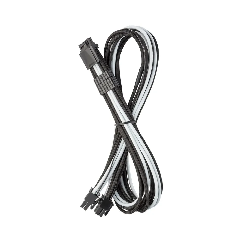 CableMod RT-Series Pro 12VHPWR PCI-e kabel 60cm zwart-wit 600W