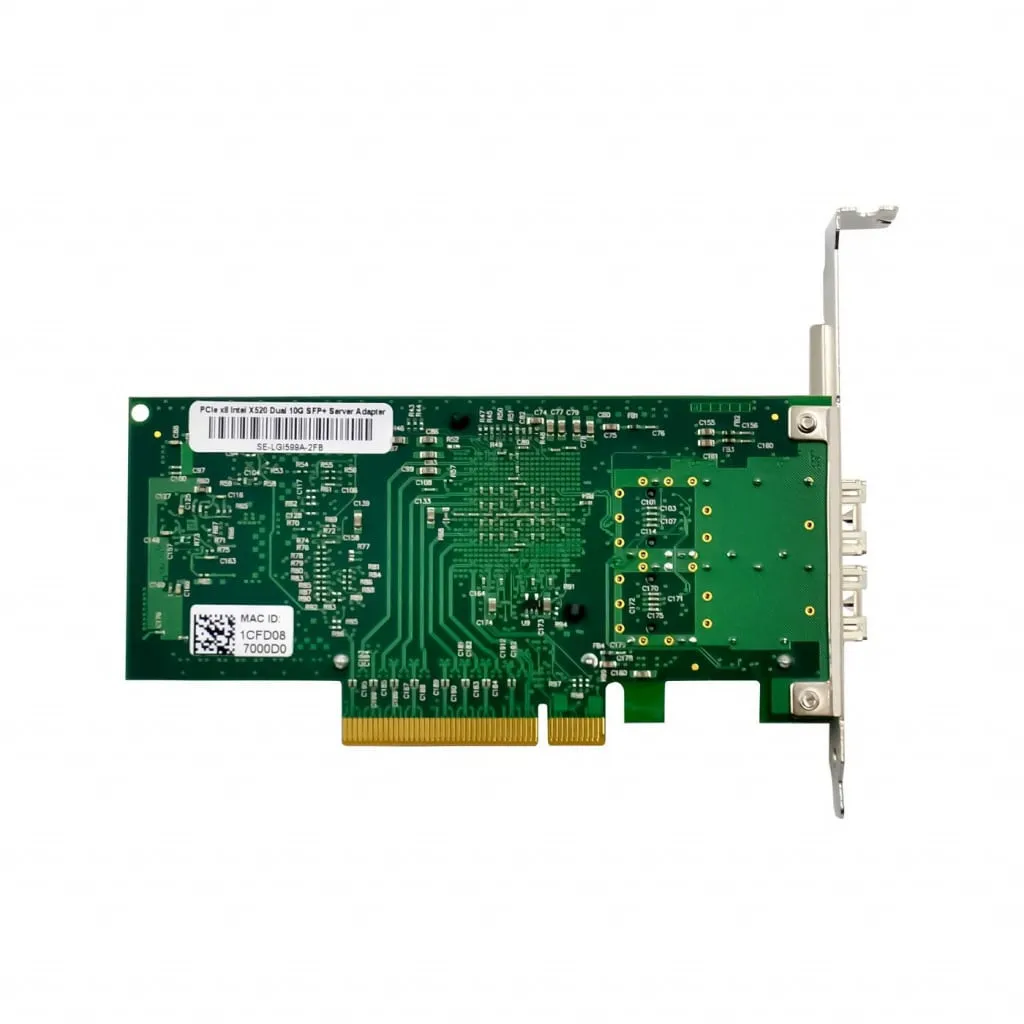 Microconnect X520-DA2 netwerkkaart PCIe x8 10GbE SFP+