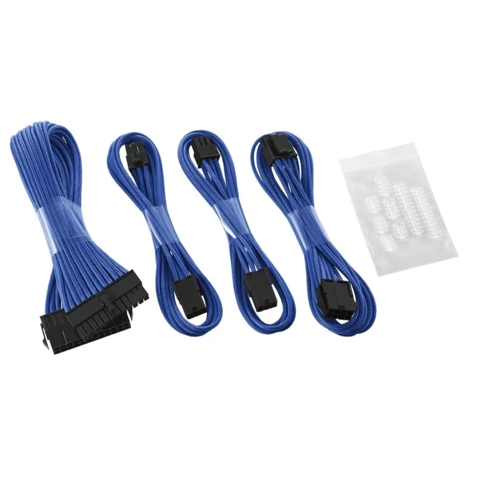 CableMod Classic ModFlex Basic verlengkabelset 6+6-pin blauw