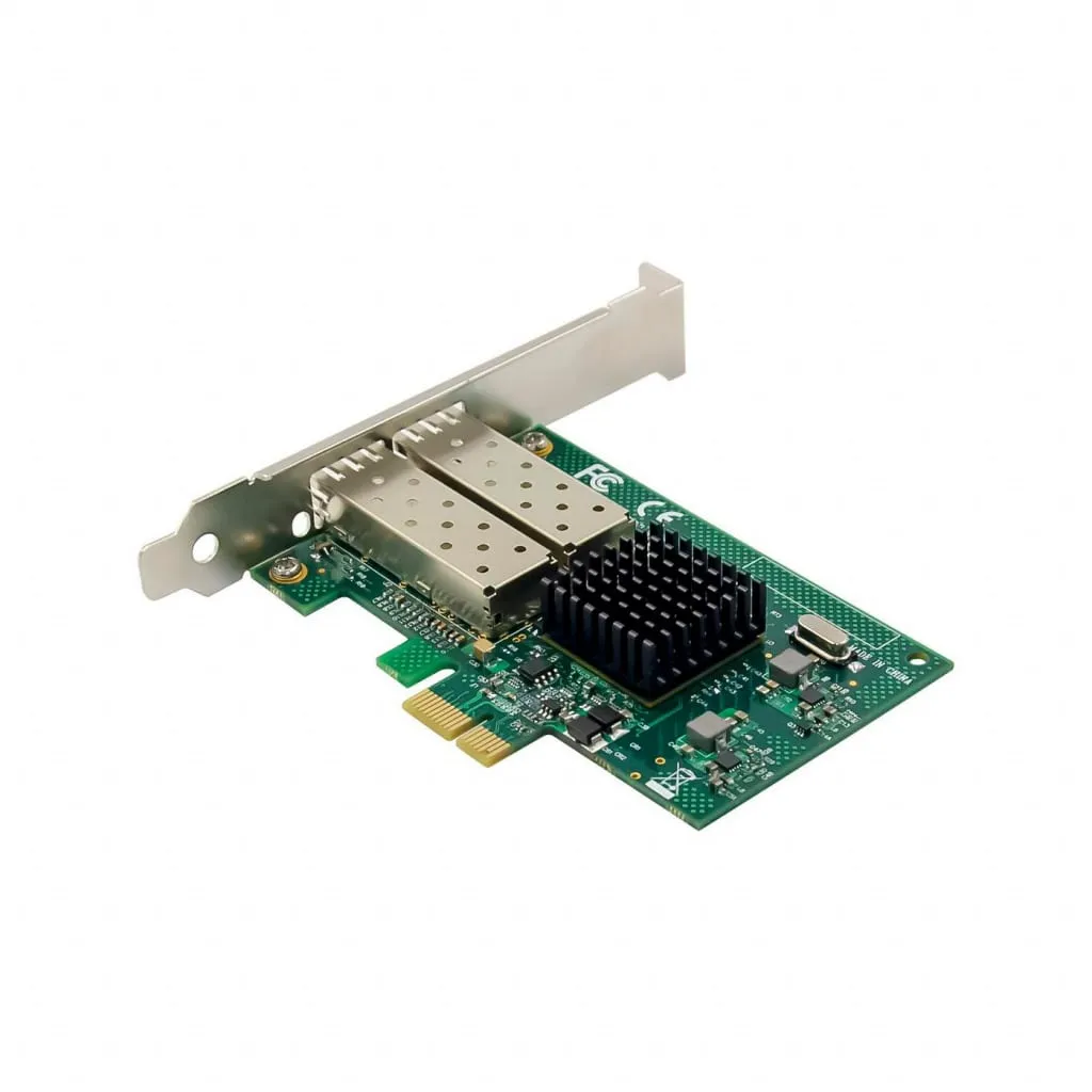 Microconnect Intel 82576 netwerkkaart PCIe dual SFP