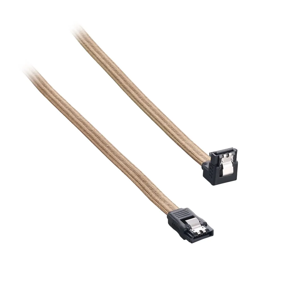 CableMod ModFlex SATA kabel 60cm goud haaks