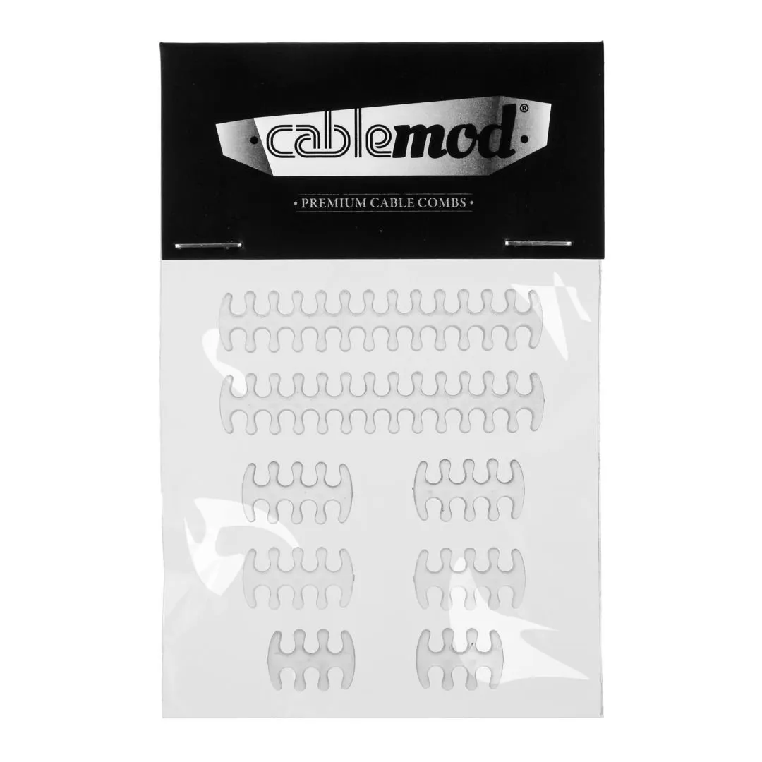 CableMod E-Series Basic kabelkamset transparant 8-delig