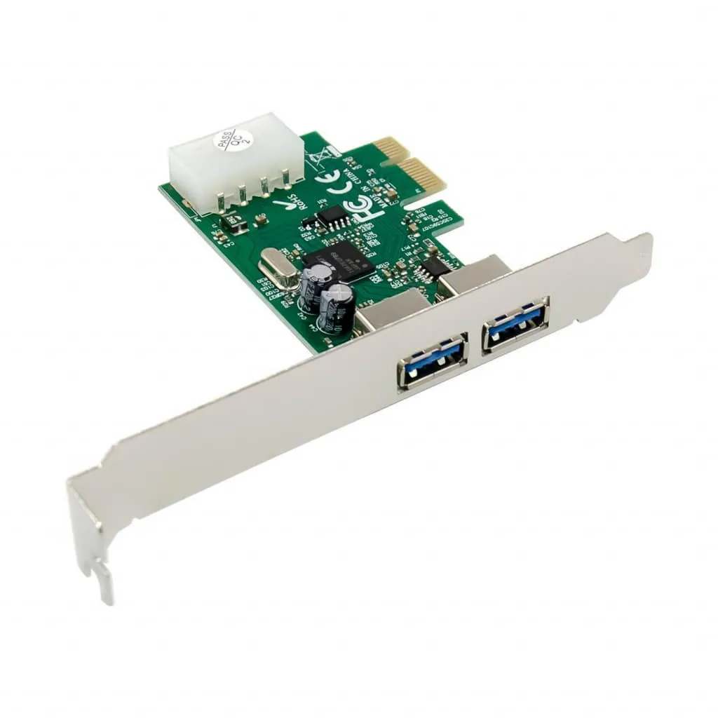 Microconnect NEC720200 PCIe USB 3.0 uitbreidingskaart 2-poorts