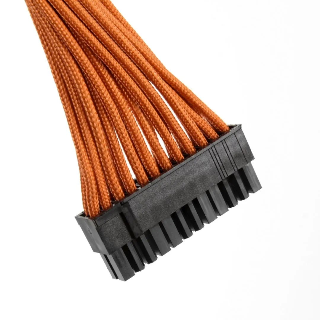 CableMod ST-Series ModFlex kabelset SilverStone oranje complete set