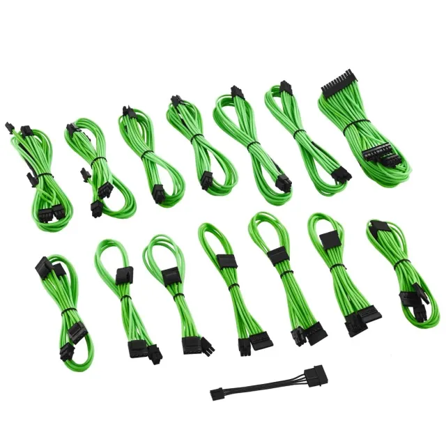 CableMod C-Series ModMesh kabelset Corsair lichtgroen