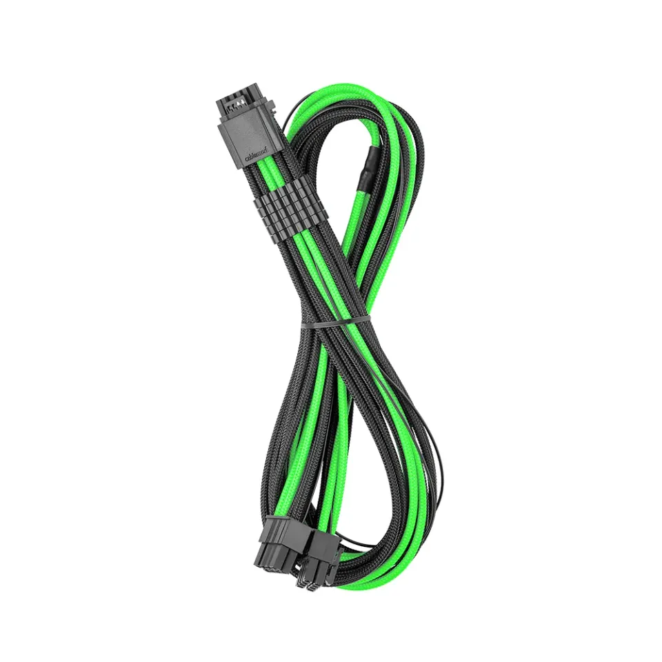 CableMod E-Series Pro 12VHPWR PCI-e kabel 60cm zwart-groen