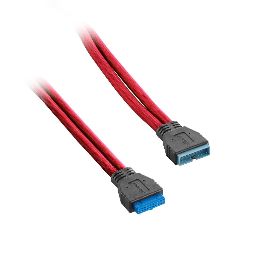 CableMod ModMesh interne USB 3.0 kabel rood 50cm