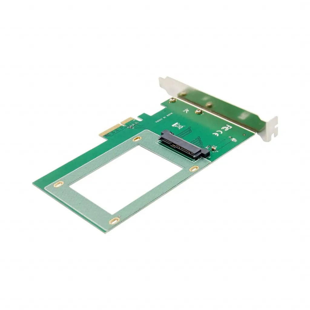 Microconnect PCI-Express X4 U.2 SFF8639 SSD adapterkaart NVMe