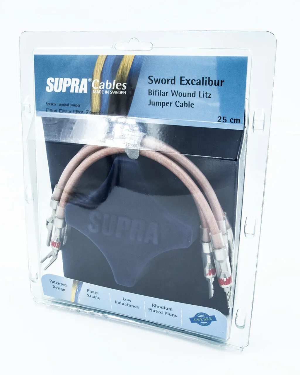 Supra Sword Excalibur Combicon jumpers bi-wire