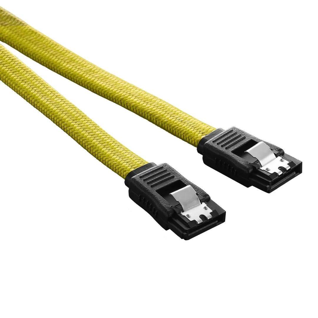 CableMod ModFlex SATA 3 kabel 60cm geel