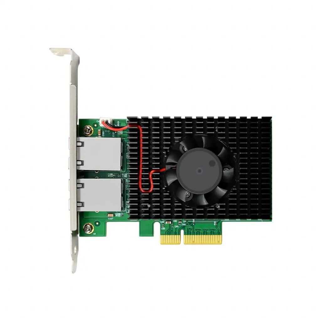MicroConnect AQC107S Dual-10G netwerkkaart PCIe x4