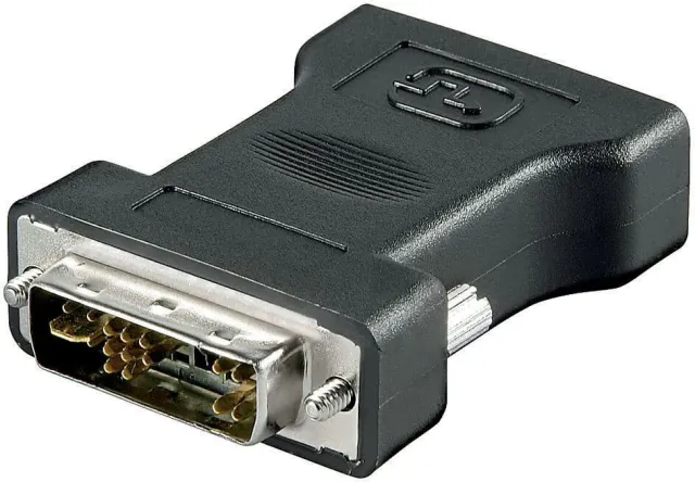 Microconnect DVI-A naar VGA adapter analoog zwart