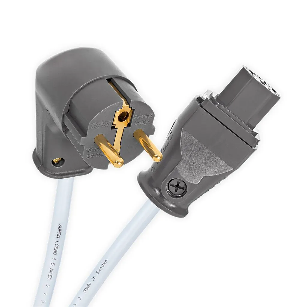 Supra LoRad 1.5 CS voedingskabel 3x1,5mm2 afgeschermd