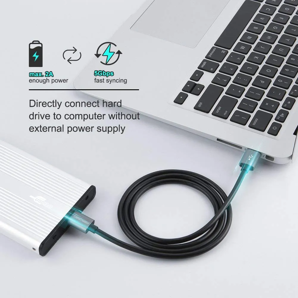 CableCreation USB 3.0 verlengkabel USB-A 0,5m