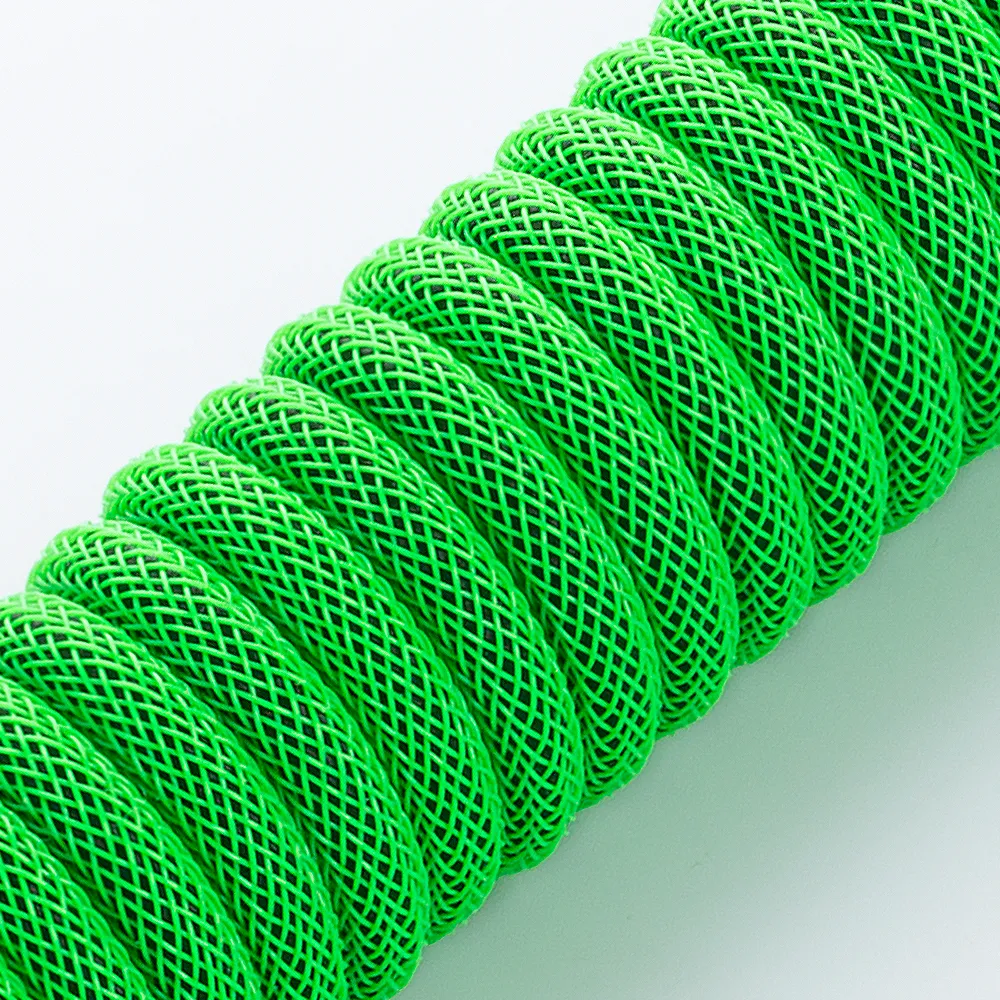 CableMod Pro spiraal toetsenbordkabel USB-C 150cm viper-groen