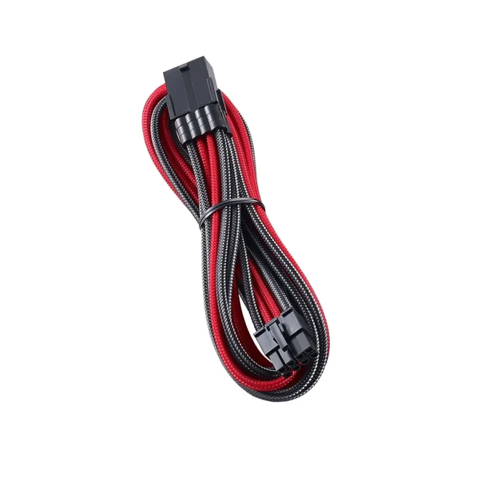 CableMod PRO ModMesh 8-pin PCI-e verlengkabel 45cm carbon rood