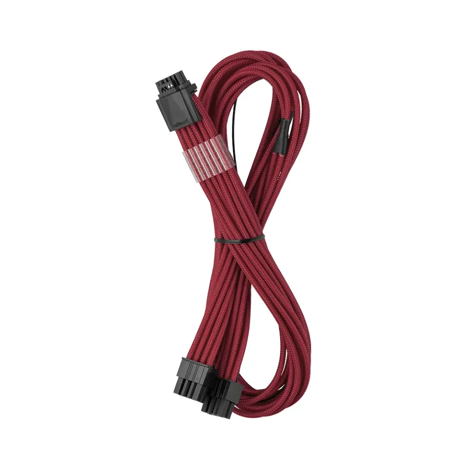 CableMod E-Series Pro 12VHPWR voedingskabel 60cm blood red