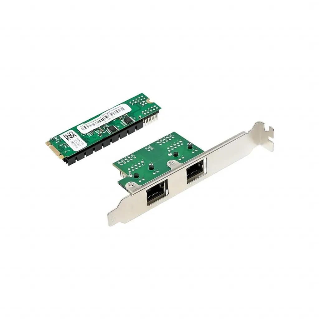 Microconnect RTL8125B netwerkkaart M.2 Dual-2.5G PCIe
