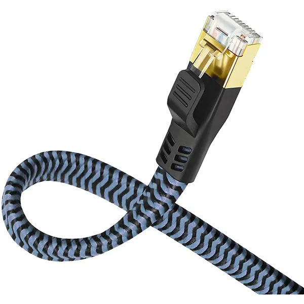 Yauhody Y-NC8-BB Cat8 netwerkkabel blauw 40Gbps