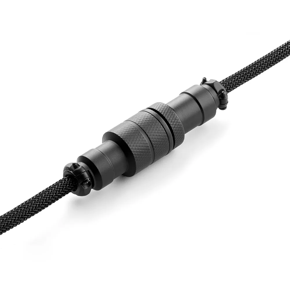 CableMod Pro Coiled Keyboard Cable 150cm zwart toetsenbordkabel