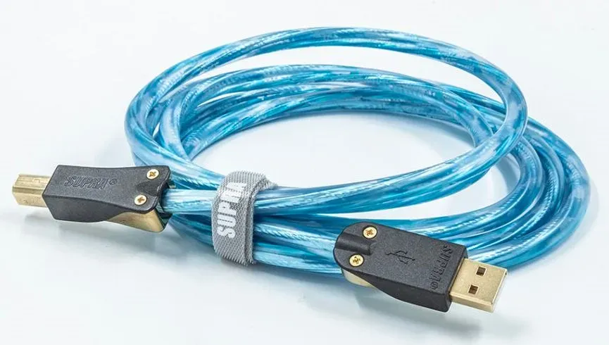 Supra Sword Excalibur USB-kabel 2.0 A-B afgeschermd