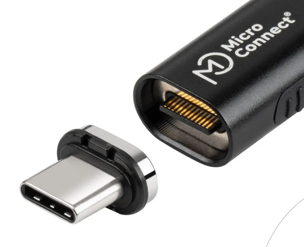 Microconnect Premium USB4 magnetische plug 2 stuks 40Gbps