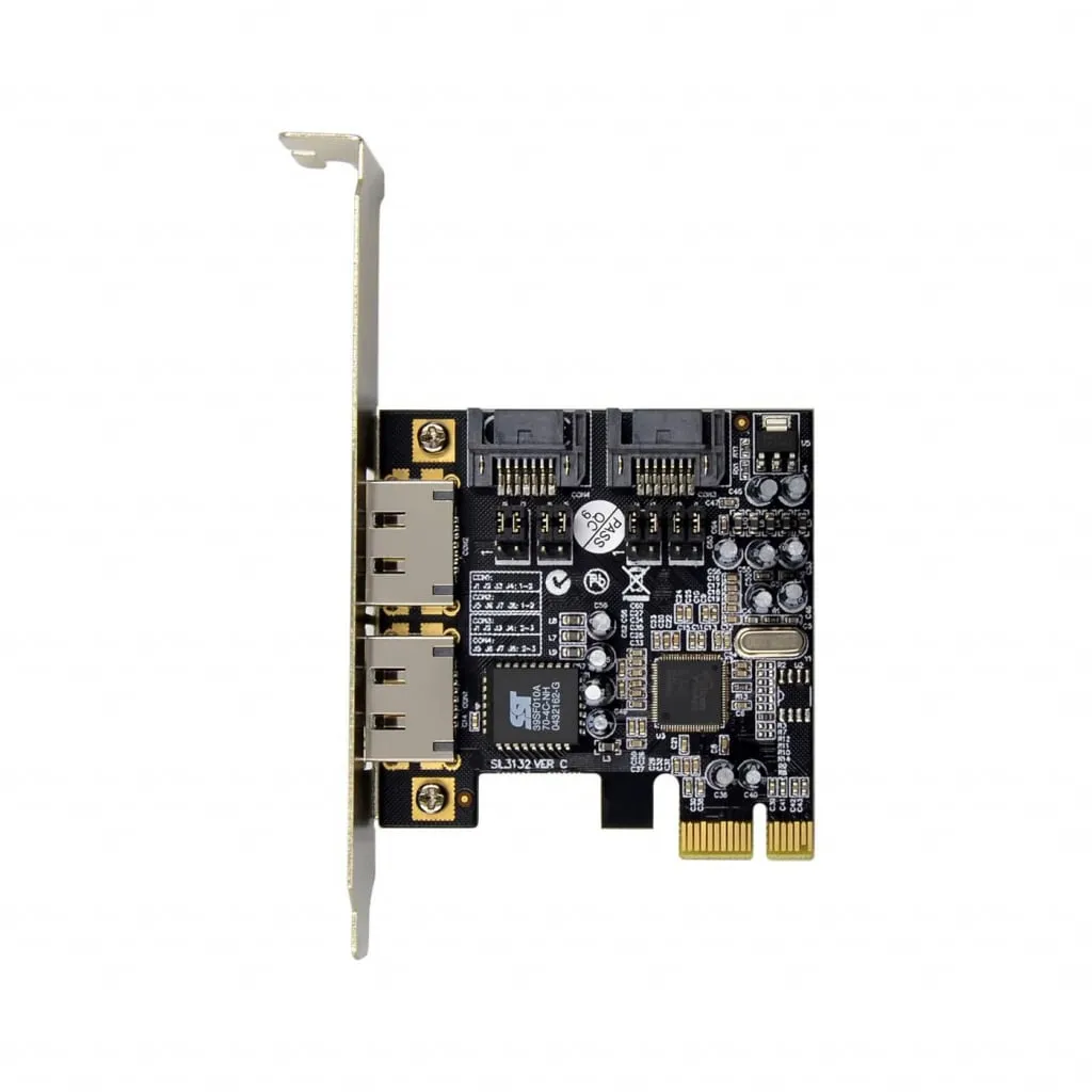 Microconnect PCIe SATA II RAID-kaart 2-kanaals