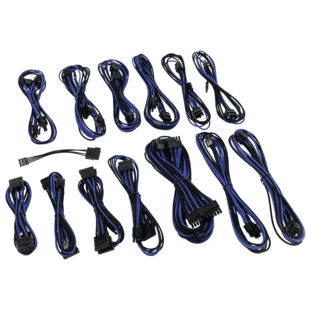CableMod SE ModFlex kabelset zwart blauw Seasonic ASUS