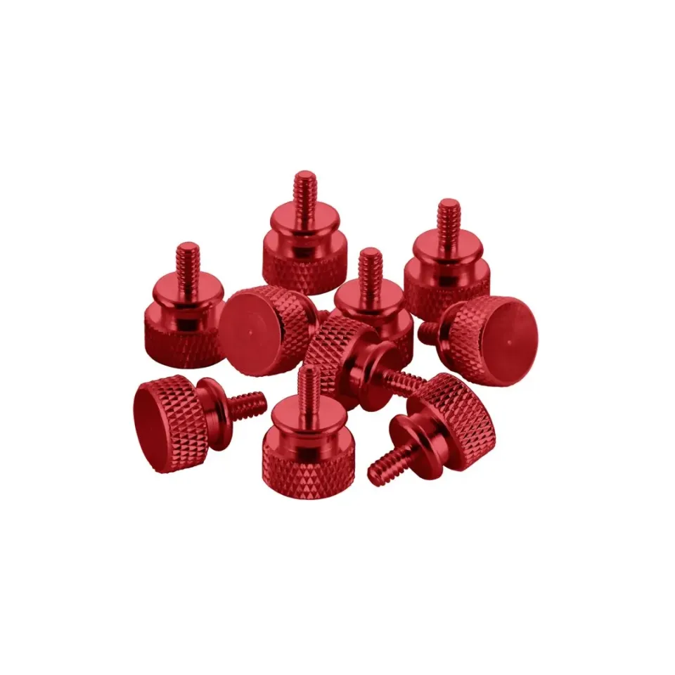 CableMod aluminium thumbscrews rood UNC 6-32
