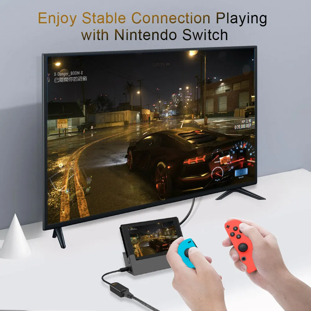 CableCreation ethernet adapter Nintendo Switch 1Gbps