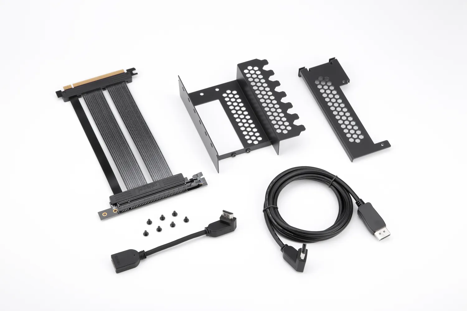 CableMod Vertical PCI-e Bracket 4.0 zwart HDMI/DP