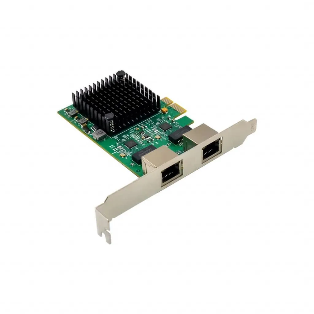 Microconnect RTL8125B netwerkkaart PCIe x1 dual 2.5G